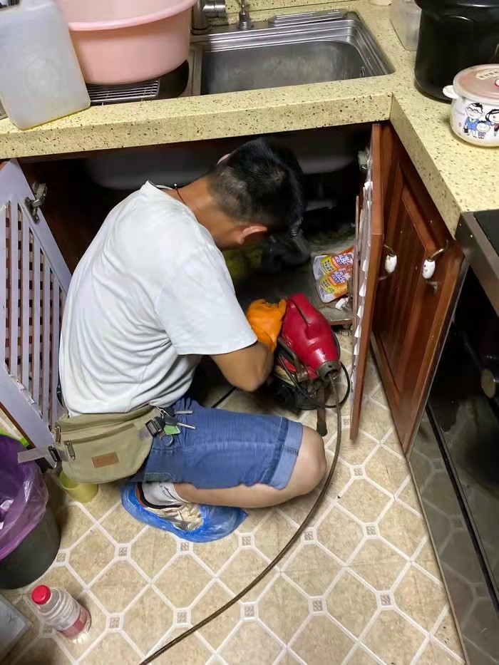 郑场镇通下水道